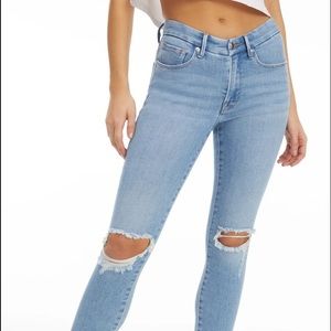 Good American Good Leg Crop